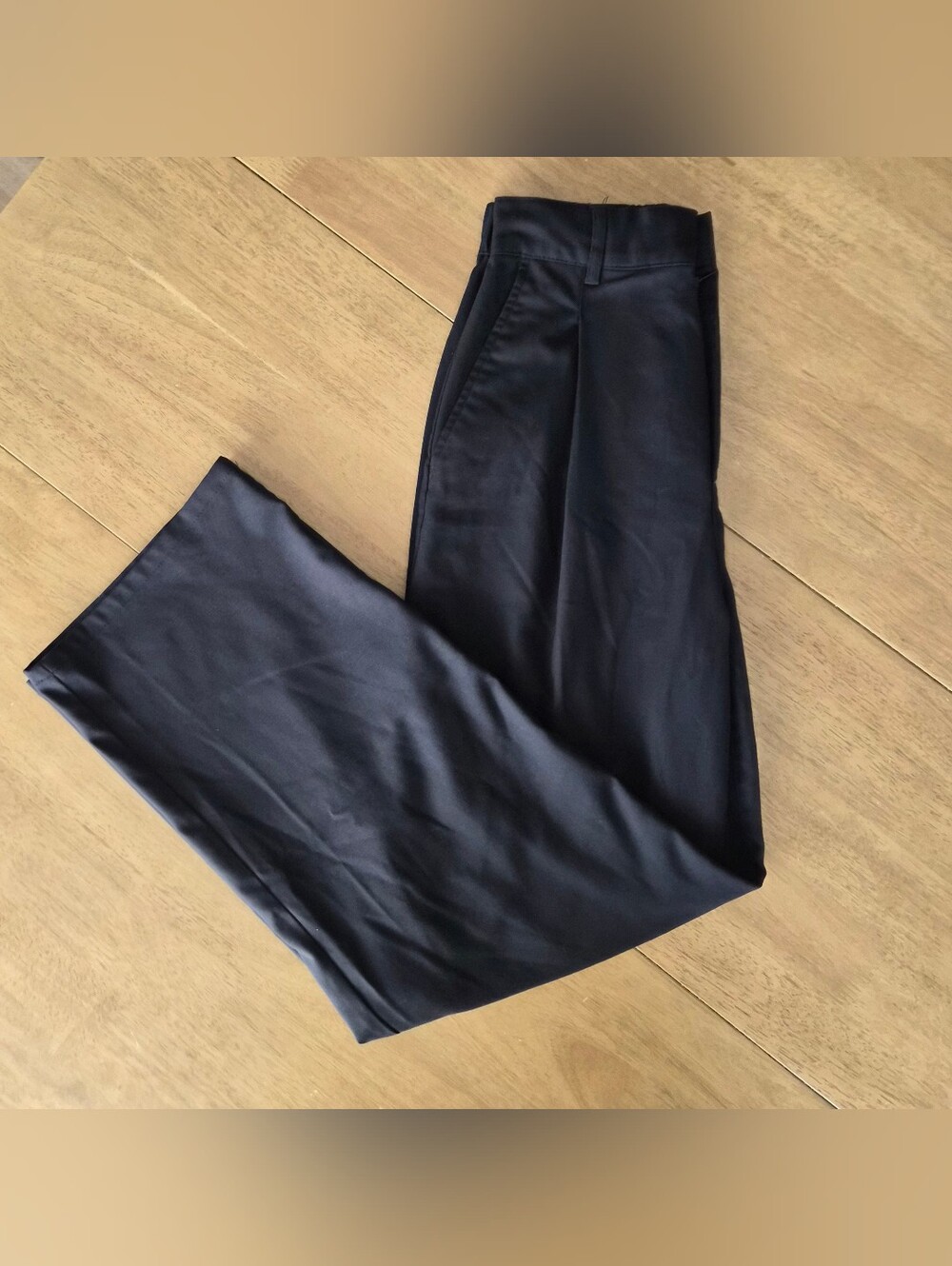 Urban Outfitters Black Wide Leg Trousers
